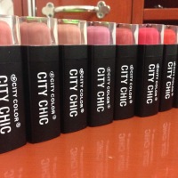 City Color City Chic Lipsticks Review and Swatches.